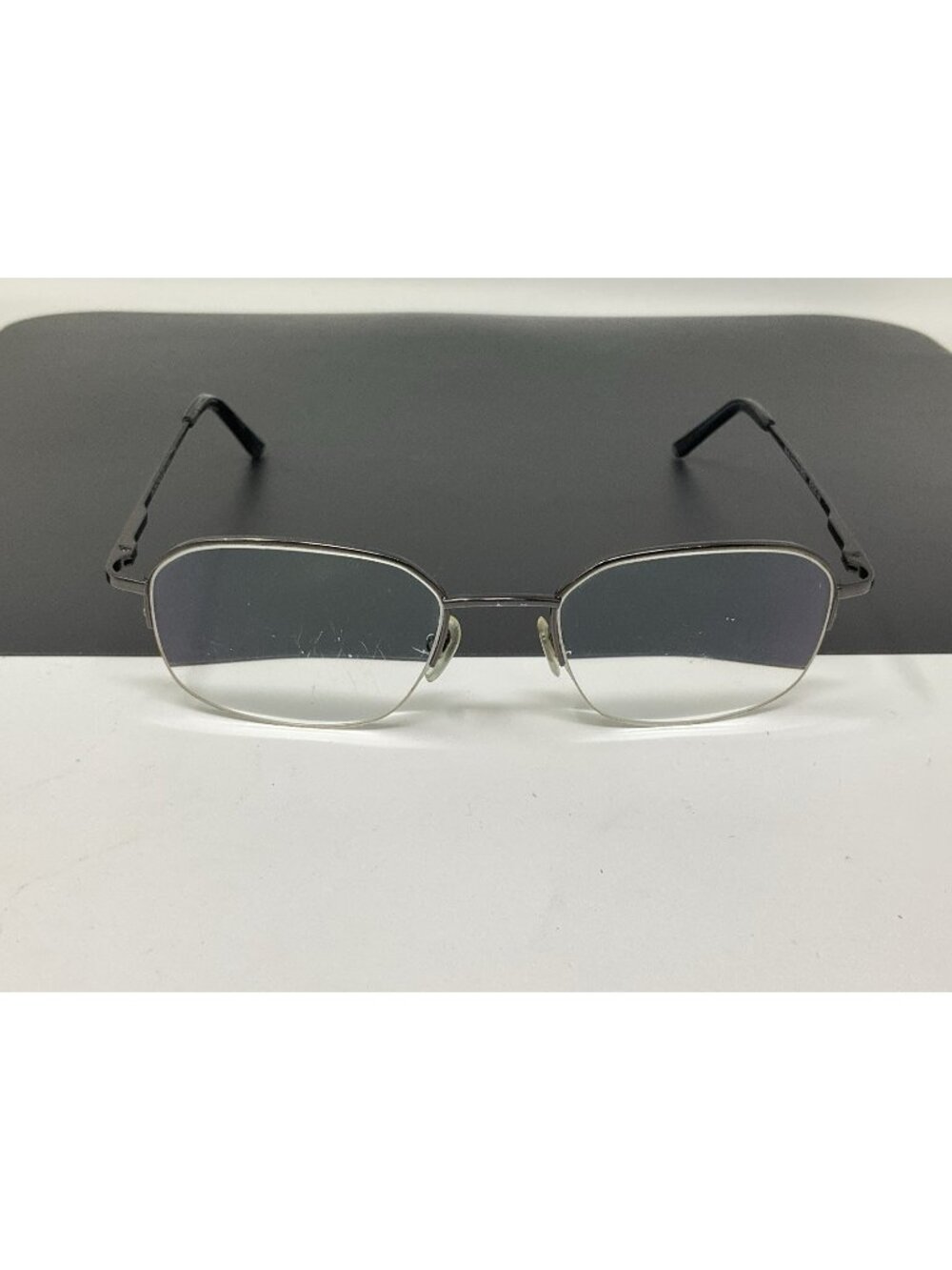 Ducks Unlimited Carlson Eyeglasses Mens Matte Gunmetal Half Rim 52-20-140